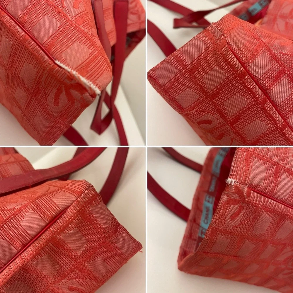 Authentic Chanel New Travel Line Tote PM Vintage from Japan